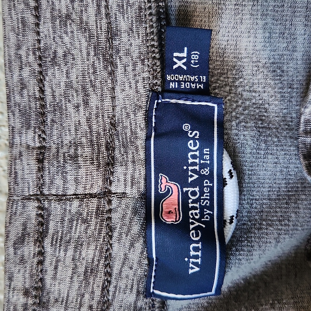 Vineyard Vines Boys Heathered Performance Joggers Size XL (18) - Picture 5 of 8
